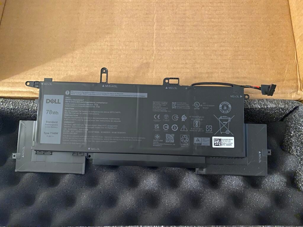 NEW Genuine Dell Latitude Battery 78 Wh 7400 2-in-1 9410 2-in-1 7146W WD8P8