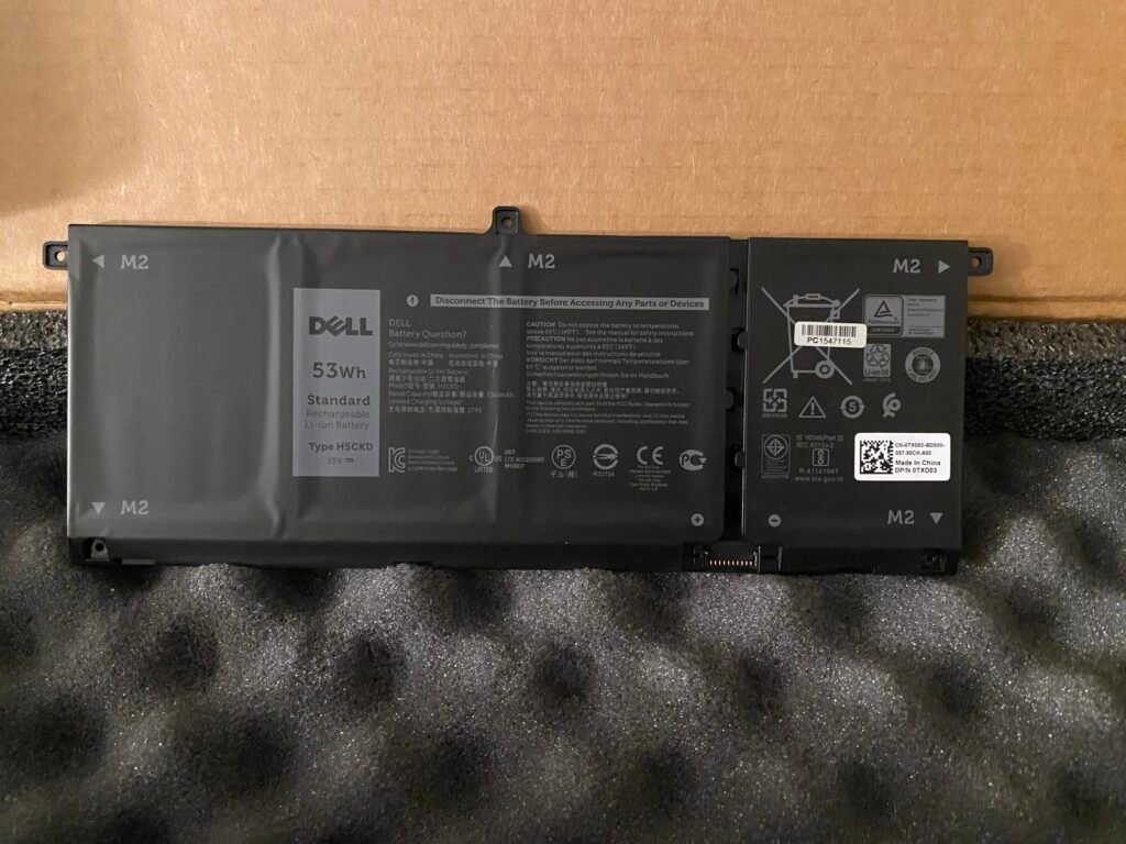 NEW 53Wh Genuine DELL H5CKD TXD03 Battery Inspiron 5406 7405 7306 7500 2-in-1