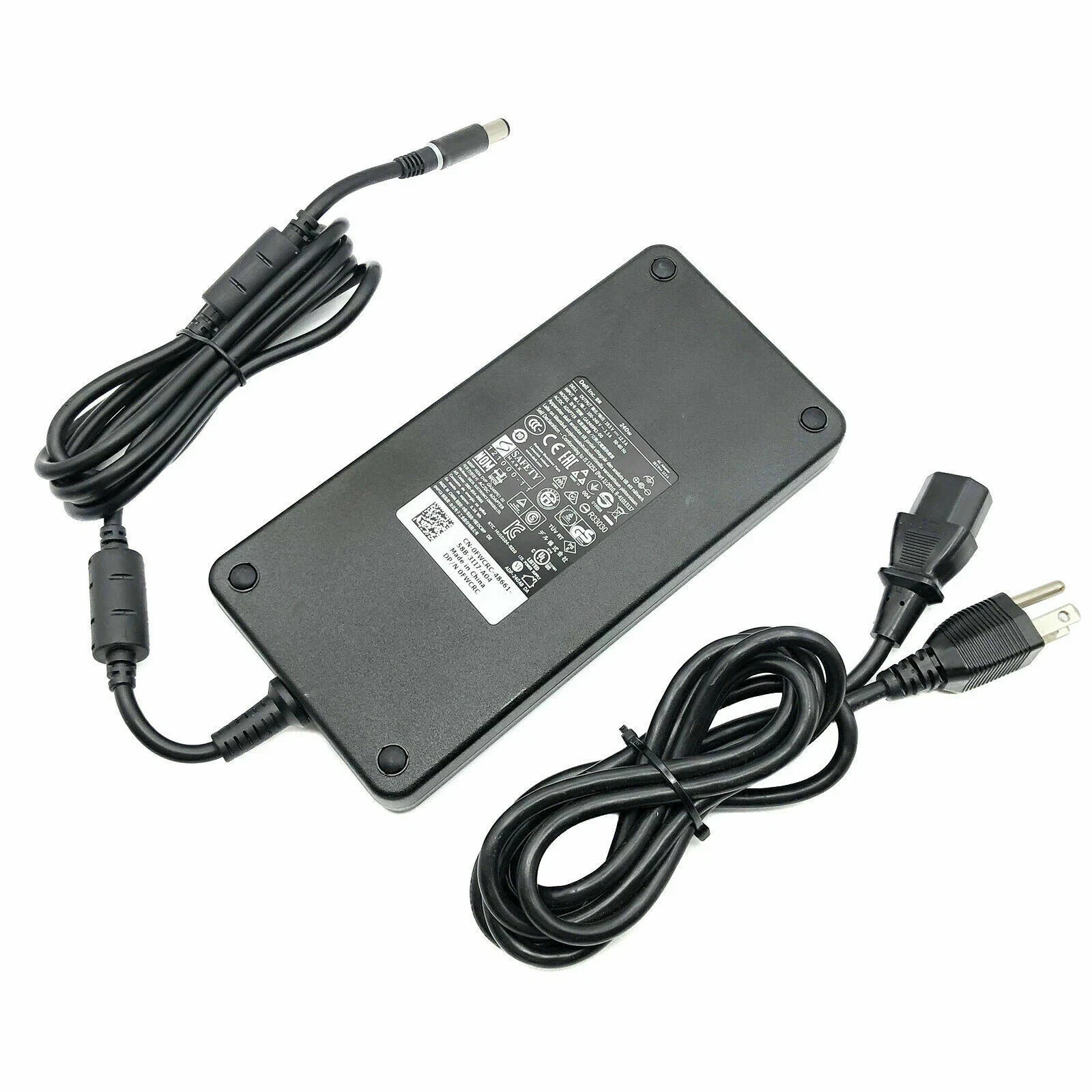 NEW Genuine OEM Dell 240W 19.5V 12.3A AC Laptop Charger LA240PM160 PA9E PA-9E
